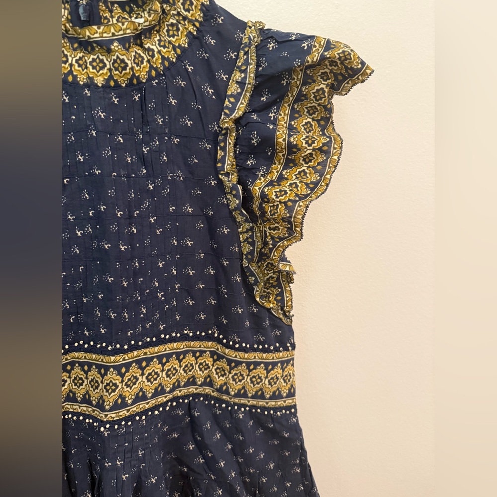 Excellent SEA NEW YORK Arlita Flutter Sleeve Tunic Dress – Size Small - Picture 6 of 16
